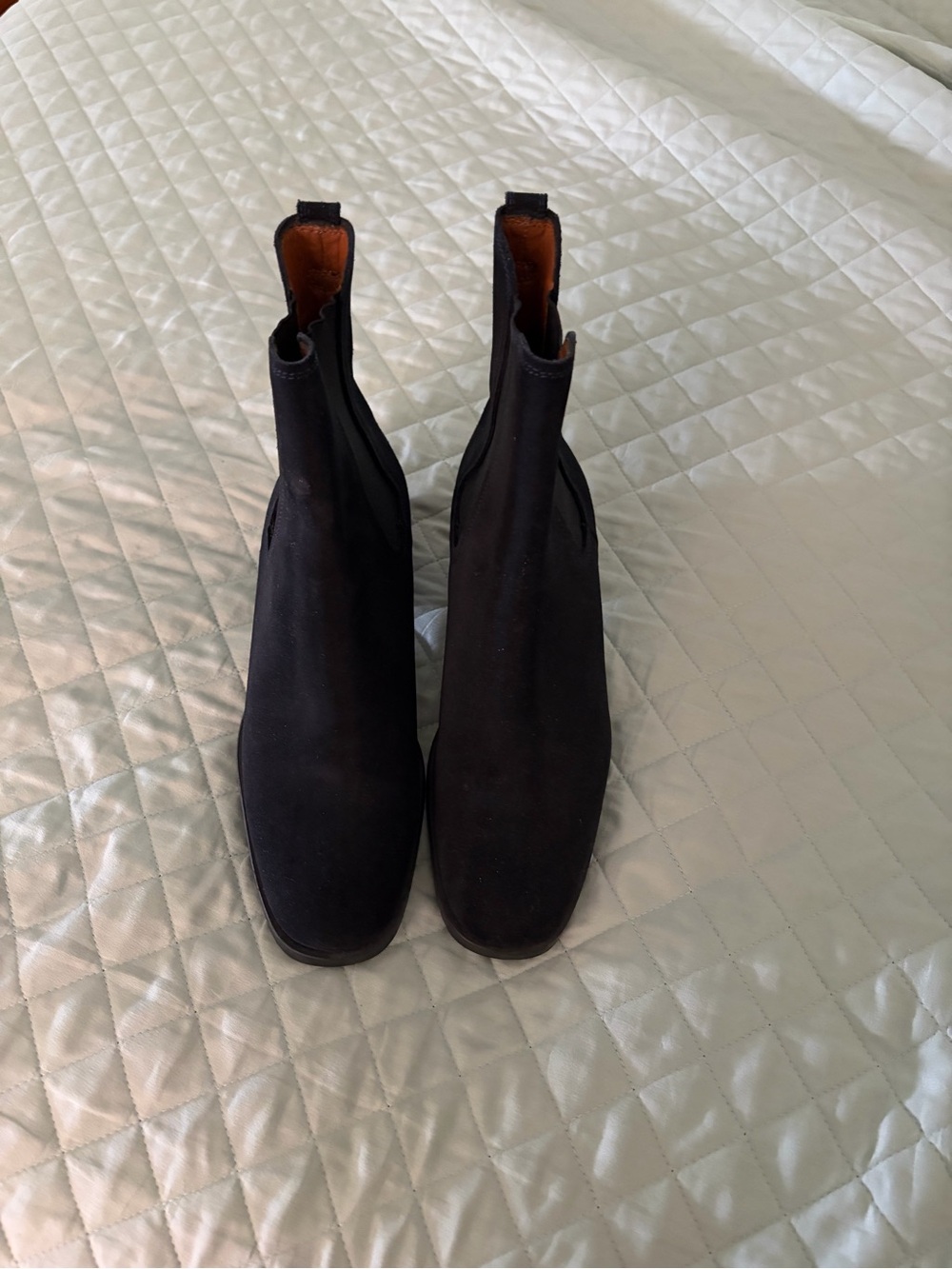 Tod's Black Suede Chelsea Ankle Boots